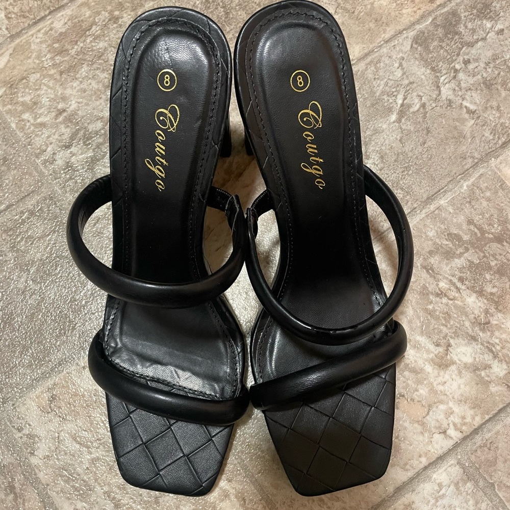 Brand new black heels